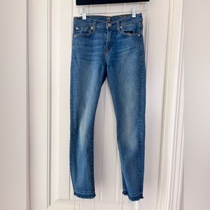 7 for all mankind Ankle skinny jeans